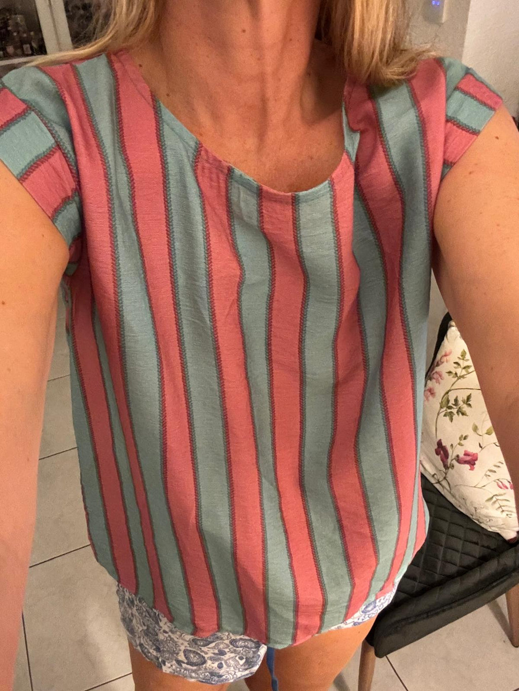 Gestreifte Bluse „Liva“ in 4 Farben