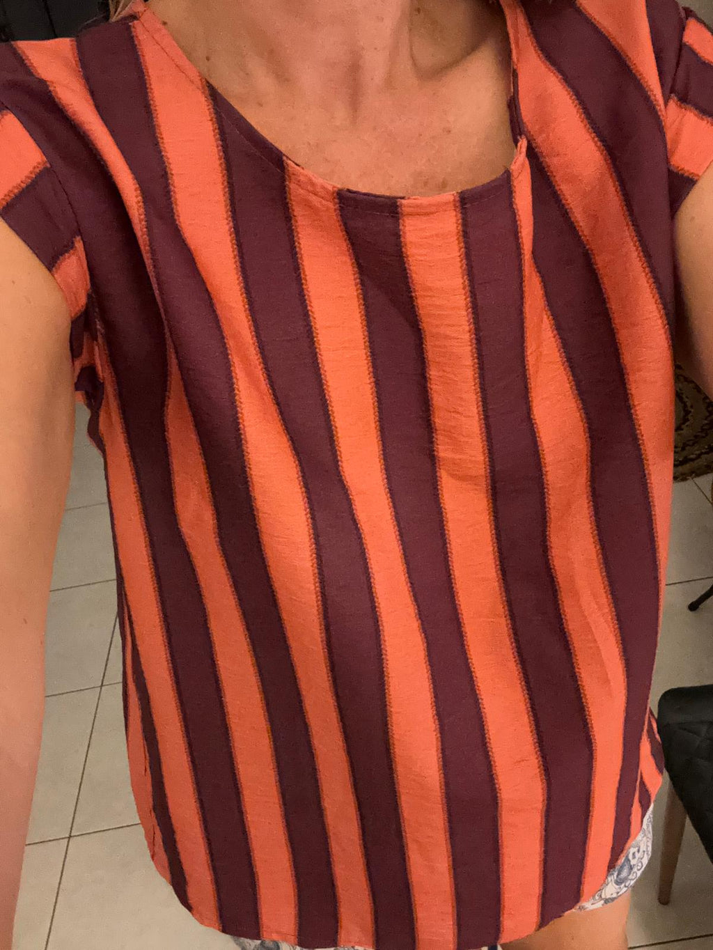 Gestreifte Bluse „Liva“ in 4 Farben