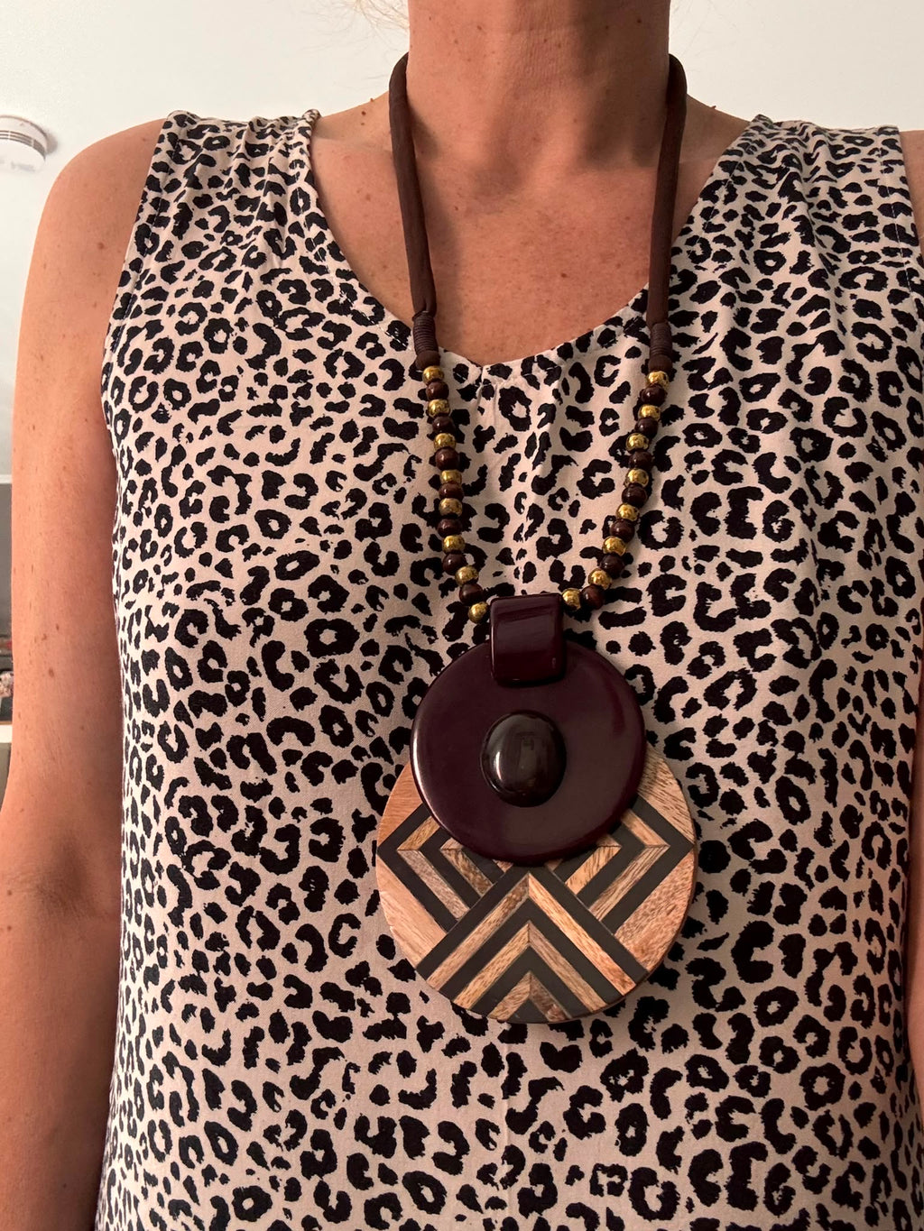 Statement-Kette afro