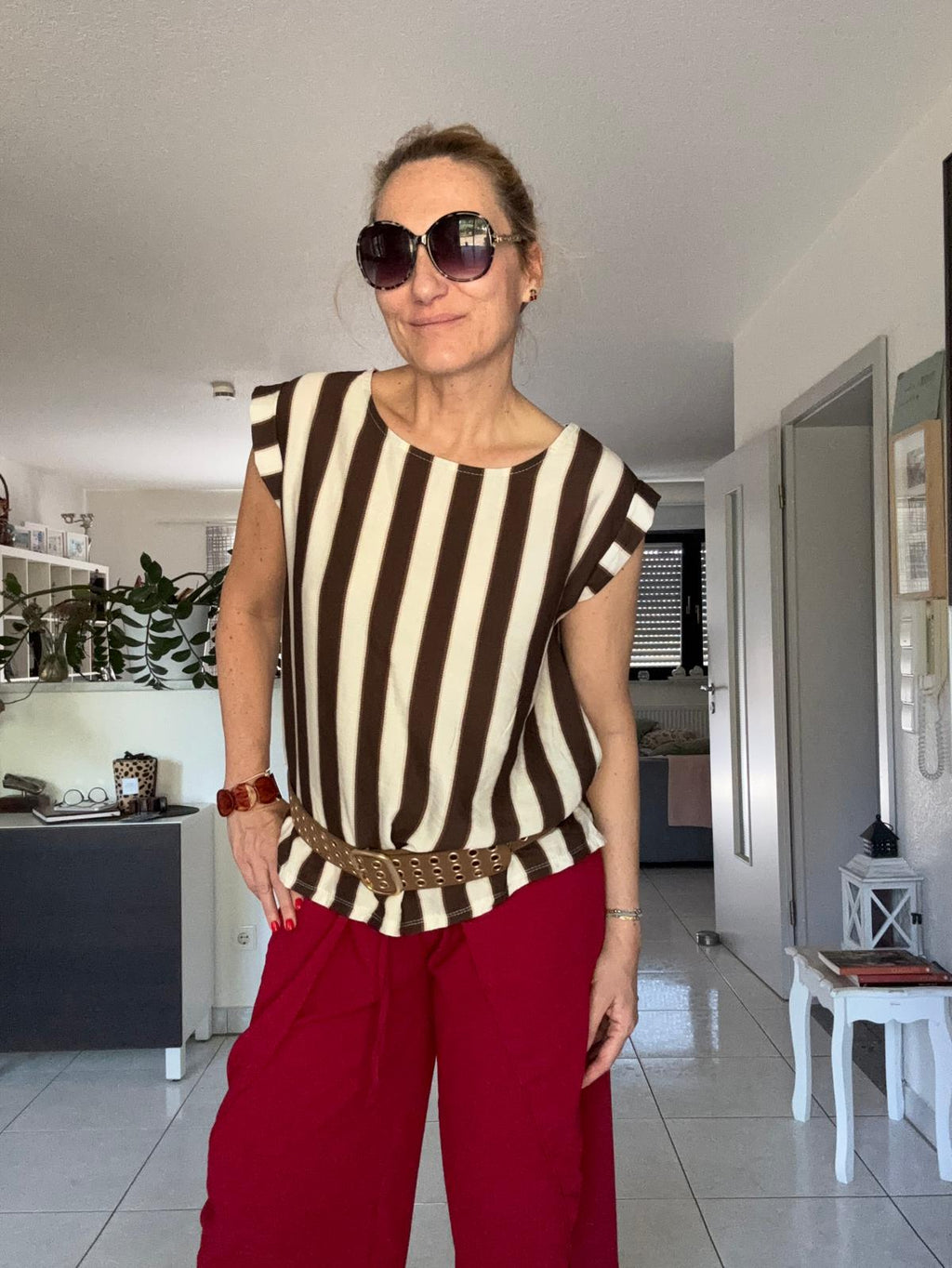 Gestreifte Bluse „Liva“ in 4 Farben