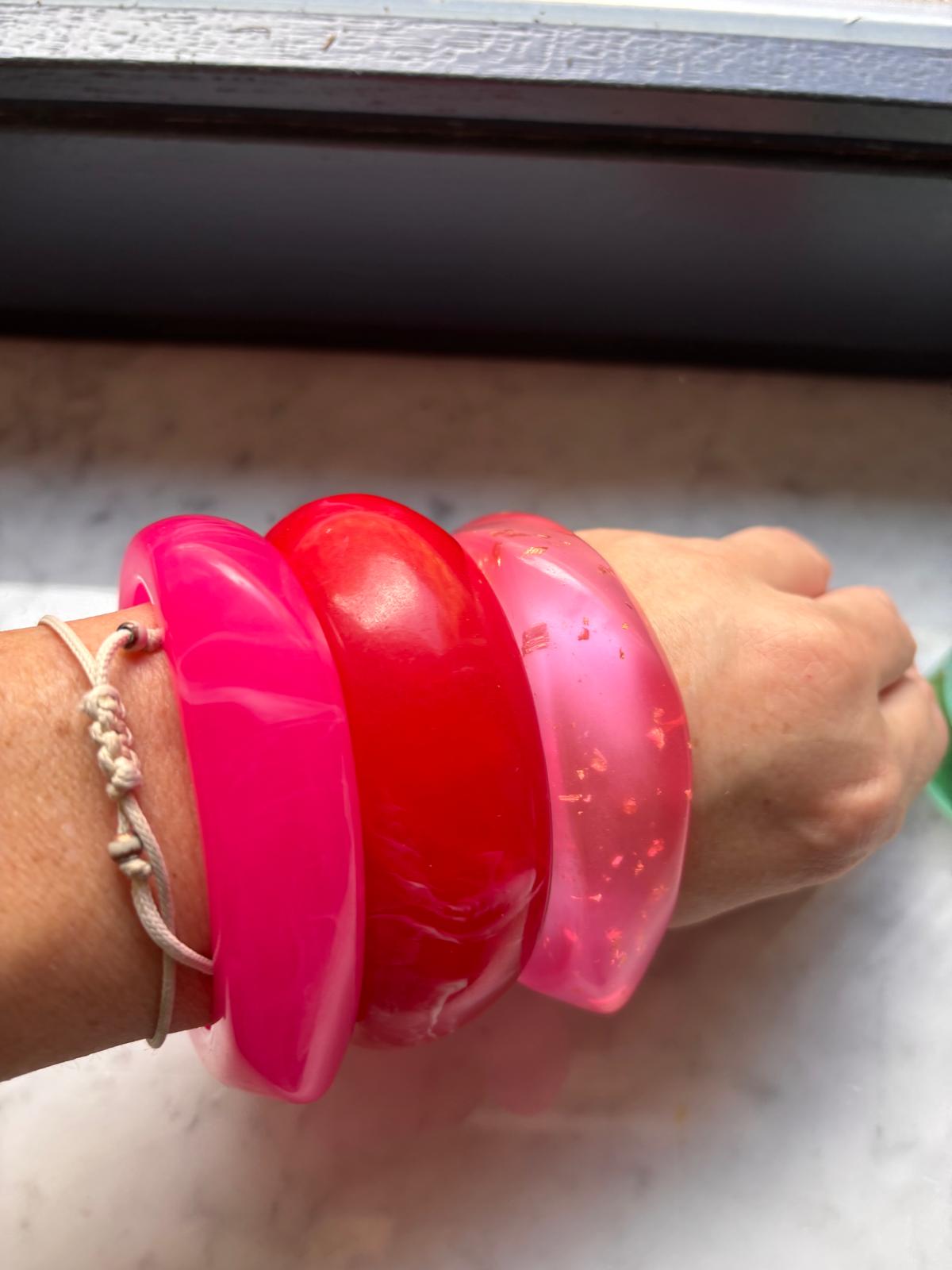 Armbandset Pink
