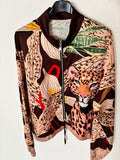 Bomberjacke Jungle Leo – Braun