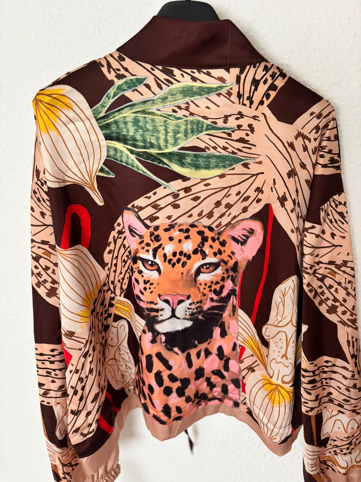 Bomberjacke Jungle Leo – Braun