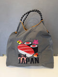 Tote Bag Sushi Japan – Grau