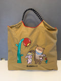 Tote Bag Bear & Bunny – Beige