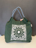 Tote Bag Bandana – Grün