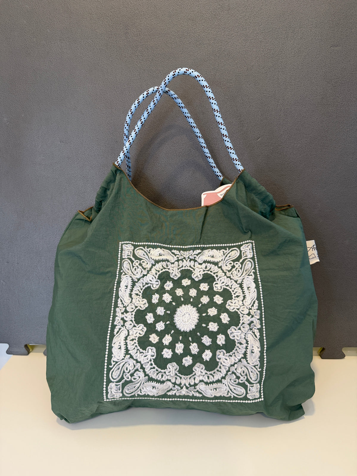 Tote Bag Bandana – Grün